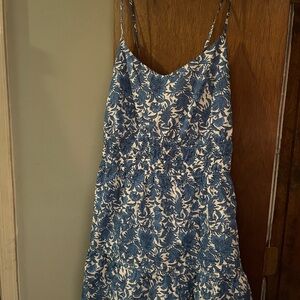 Anthropologie Sleeveless Somerset Mini Dress in Poplin. Plus Sized 3X. Like New.